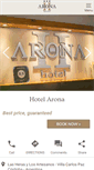 Mobile Screenshot of hotelarona.com.ar